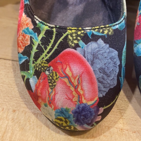 Iron Fist Flats with Gold Buckle and Skull Charm - Picture 3 of 15